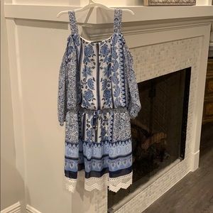 My Michelle Girls Cold Shoulder Dress
